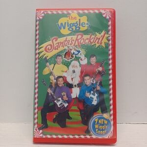 The Wiggles Santa's Rockin' VHS